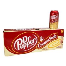 Dr Pepper Cream Soda 12-Pack