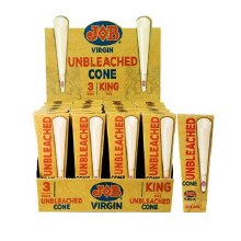 Job Virgin Unbleached Cone King 3 pack