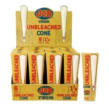 Job Virgin Unbleached Cone 6 pack