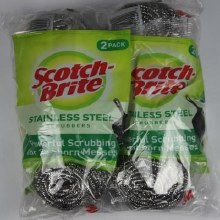 Scotch-Brite Stainless Steel Pads 2 pk