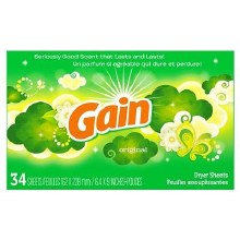 Gain Dryer Sheets Original