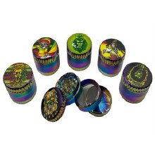 Tobacco Grinder Rainbow Rasta Image Tobacco Grinder Rainbow Rasta Image