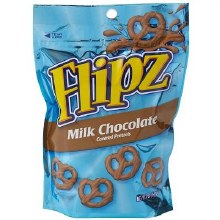 Flipz Milk Chocolate Coated Pretzels