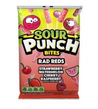 Sour Punch Bites Rad Reds