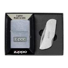 Zippo Lighter & Knife Set