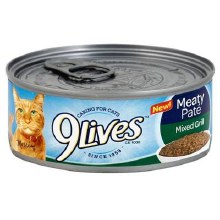 9 Lives Can Meaty Pate Mixed Grill