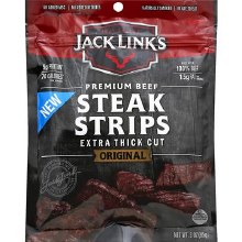 Jack Links Thick Steak Strips Original