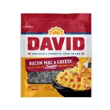 David Roasted and Salted Bacon Mac & Cheese Jumbo Sunflower Seeds