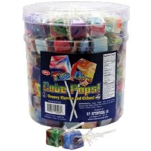 Cube Pops Tie Dye Jar 100 ct