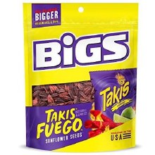 BIGS Takis Fuego Sunflower Seeds Hot Chili Lime