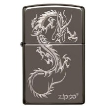 Zippo Lighter #320 150 Chinese Dragon Design