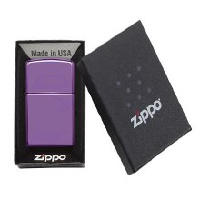 Zippo Lighter #128 Slim Abyss