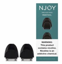 NJOY Ace E-Liquid Pods 5% Nic Menthol 2pk NJOY Ace E-Liquid Pods 5% Nic Menthol 2pk