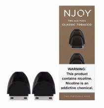 NJOY Ace E-Liquid Pods 5% Nic Classic Tobacco 2pk NJOY Ace E-Liquid Pods 5% Nic Classic Tobacco 2pk