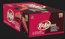 Kit Kat Duos King Size Strawberry + Dark Chocolate