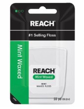 Reach Dental Floss Waxed Mint Reach Dental Floss Waxed Mint