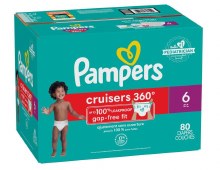 Pampers Diapers 360 80ct Size 6