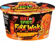 Nissin Hot & Spicy Fire Wok Molten Chili Chicken