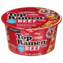 Nissin Top Ramen Bowl Beef