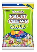 Tootsie Fruit Chews Sour Peg (01/2023)