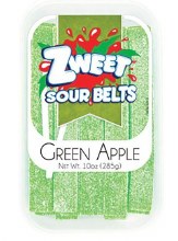 Zweet Sour Belts Green Apple