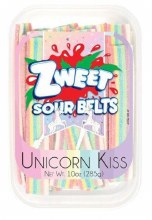 Zweet Sour Belts Unicorn Kiss