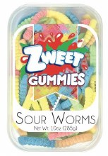 Zweet Gummy Sour Worms