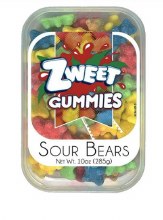 Zweet Gummy Sour Bears