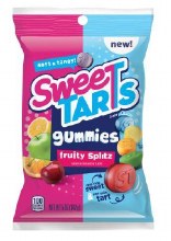 Sweetarts Gummies Fruity Splitz