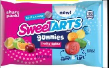 Sweetarts Gummies Fruity Splitz Share