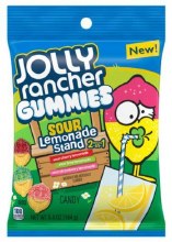 Jolly Rancher Gummies Sour Lemonade