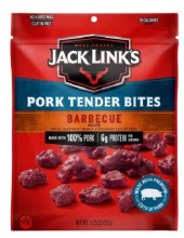 Jack Links Tender Bites Barbecue Pork