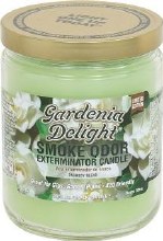 Smoke Odor - FLORAL- Gardenia Delight Candle Jar