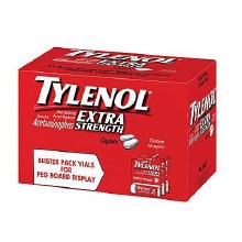 Tylenol Extra Strength Caplet Vial