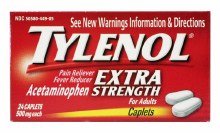 Tylenol - Extra Strength Acetaminophen Caplets