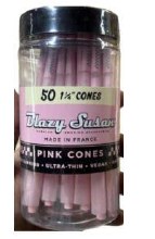 Blazy Susan Cones - Pink 1-1/4 Jar