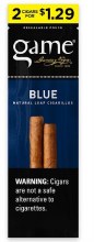 Game Cigarillos 2/$1.29 Blue