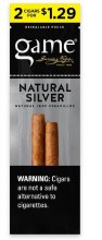 Game Cigarillos 2/$1.29 Natural Silver