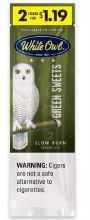 White Owl Cigarillos 2/$1.19 Green Sweets