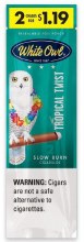 White Owl Cigarillos 2/$1.19 Tropical Twist