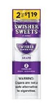 Swisher Sweets Cigarillos Grape 1.19