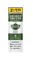 Swisher Sweets Cigarillos Green 1.19