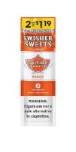 Swisher Sweets Cigarillos Peach 1.19