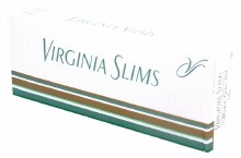 Virginia Slims Menthol Gold Box