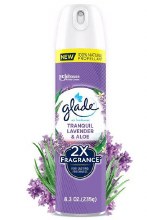 Glade - Air Freshner Spray - Tranquil Lavender & Aloe