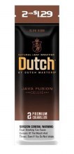 Dutch Cigarillo Java Fusion 2/$1.29