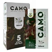 Camo Natural Leaf Wraps Natural