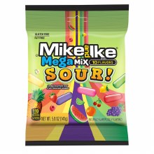 Mike & Ike Bag Mega Mix Sour