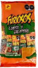 De La Rosa Cacahuate Furiosos Quesos y JalapeÃ±os