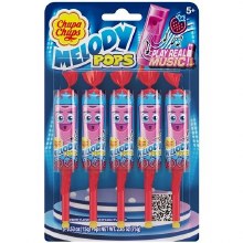 Chupa Chups Melody Pops Blister Strawberry